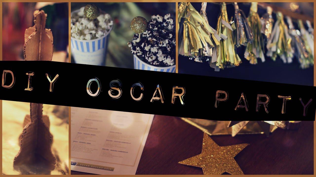 Oscars party 17 Great DIY and Food Ideas