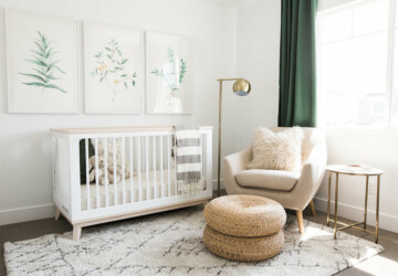7 Tips for Decorating Your Nursery on a Budget - swap, second-hand, nursery, long-term pieces, home decor, decor, crafty, convertible crib, comforter, budget