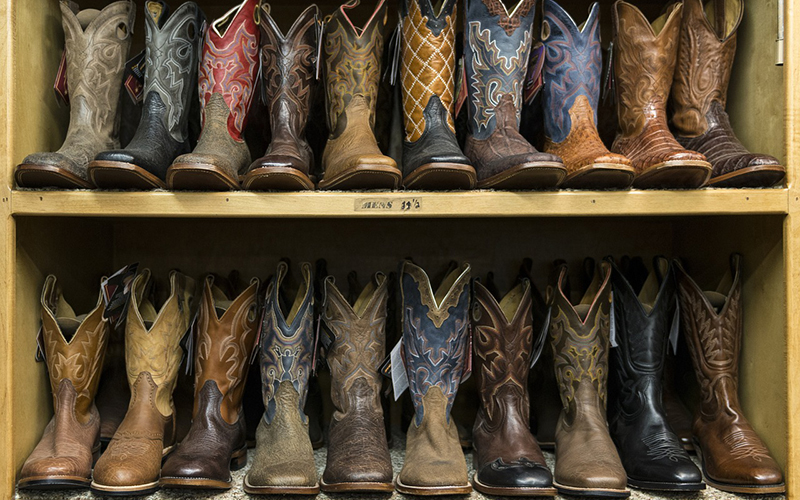 cowboy boots with dress slacks