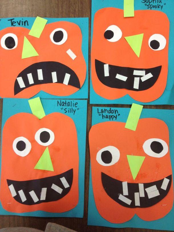 easy halloween crafts kindergarten