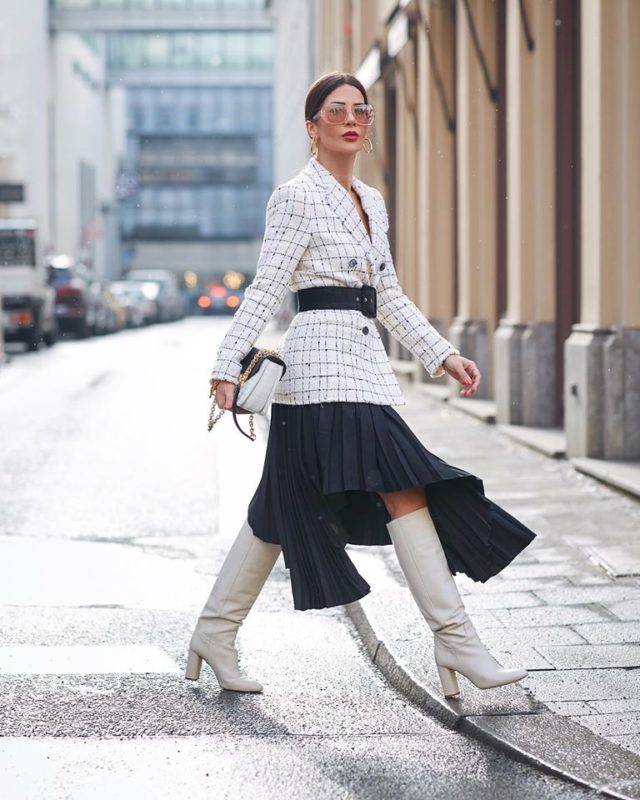 13 Midi Skirt Outfits for This Season