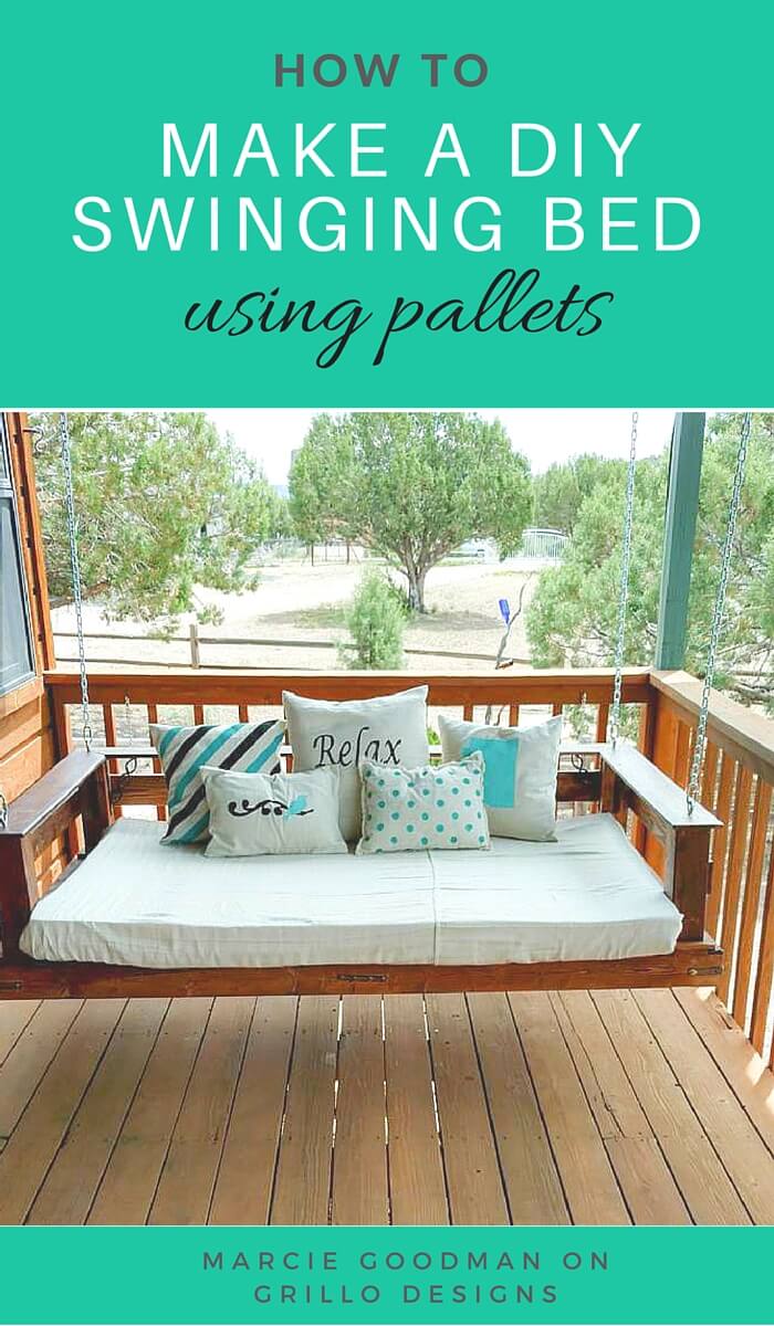 Easy Breezy DIY Porch Swing Bed Ideas