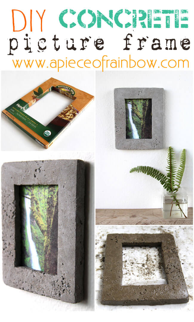Complement Industrial Decor With a Concrete Frame