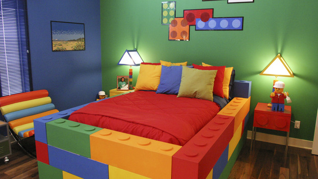 A Lovely LEGO Loft Bed