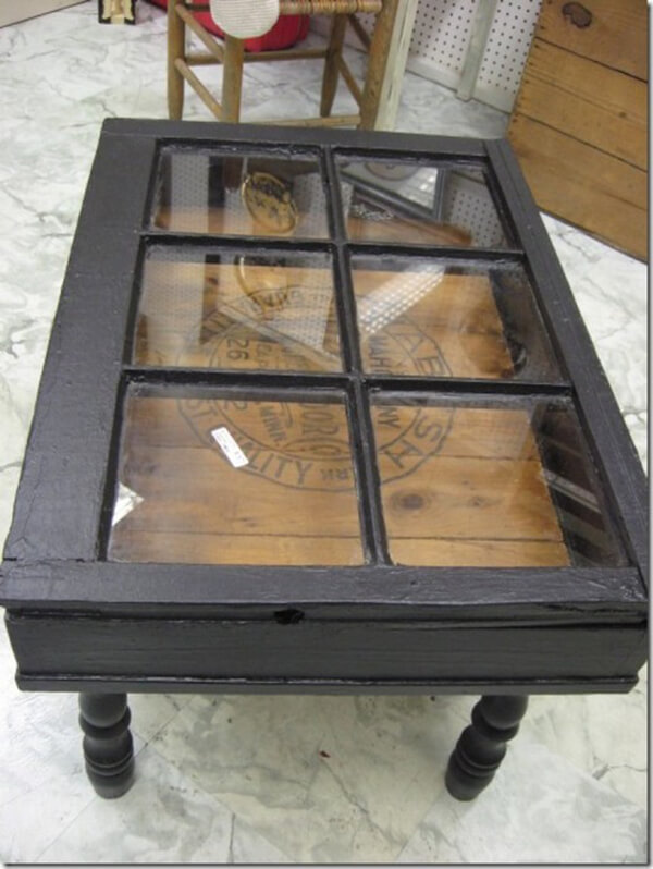 A Frame Is Repurposed As A Vitrine