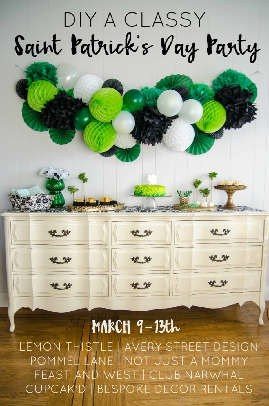 St. Patrick's Day Party Decor for Adults