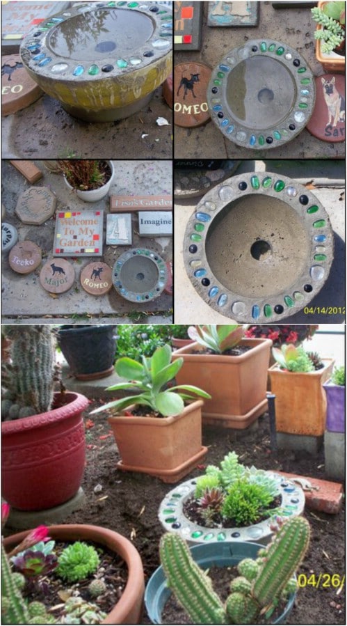 Diy Concrete Garden Ornaments, Creative Concrete Ornaments For The Garden