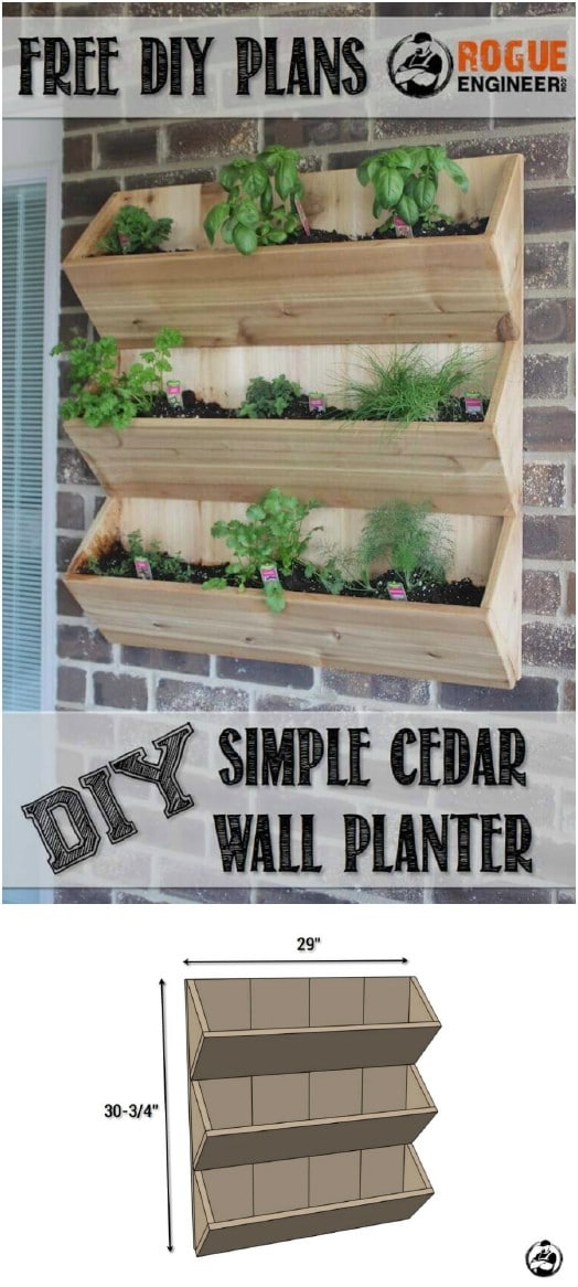 12 Genius Diy Vertical Gardening Ideas, Wall Planters Outdoor Diy