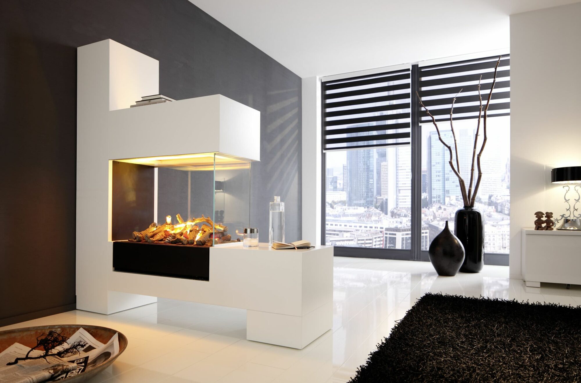 Clean and Simple Fireplace Idea
