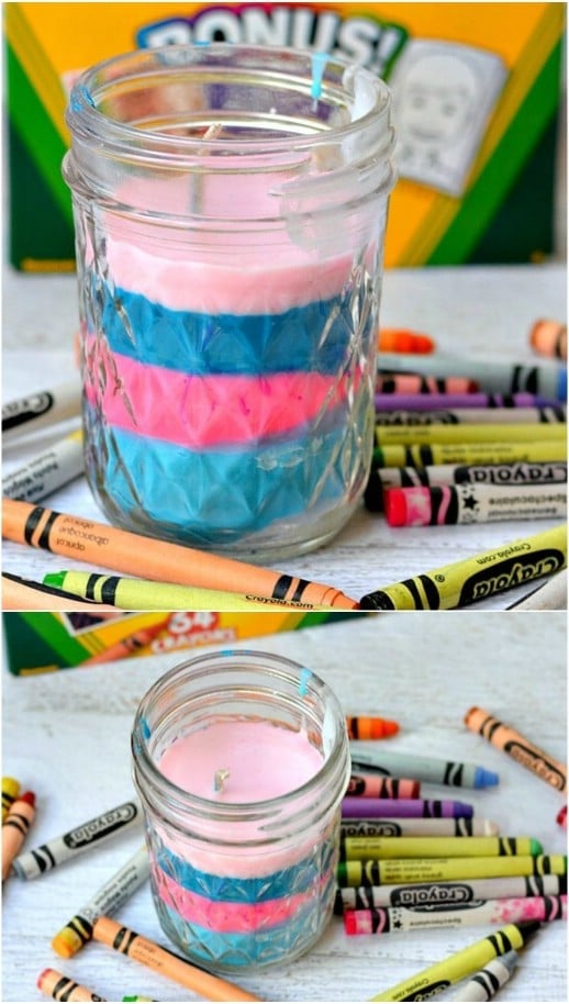 Easy Peasy DIY Crayon Candles