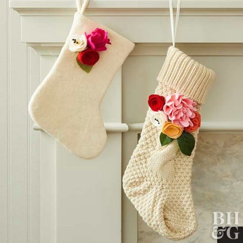 Easy To Make Fabric Stockings