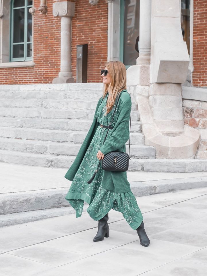 Lovely Floral Dresses and Skirts for Early Spring Days