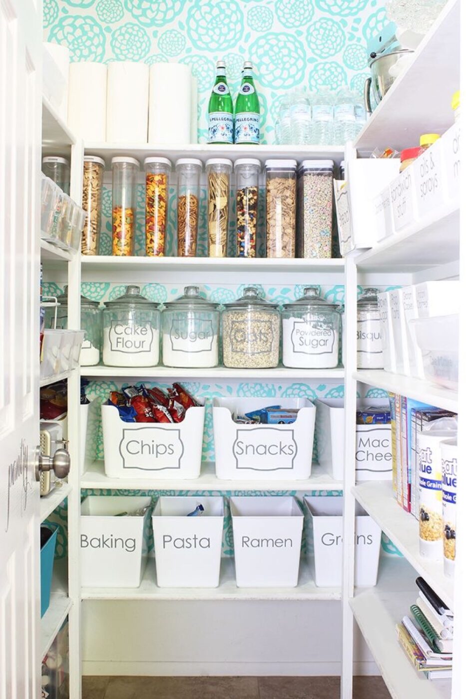 Practical Kitchen Organization Ideas Must Include Labeled Canisters and Containers