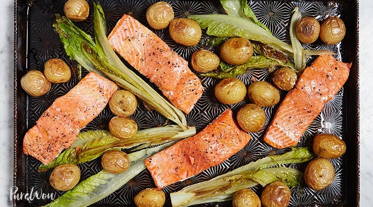 Easy Roasted Salmon And Potatoes
