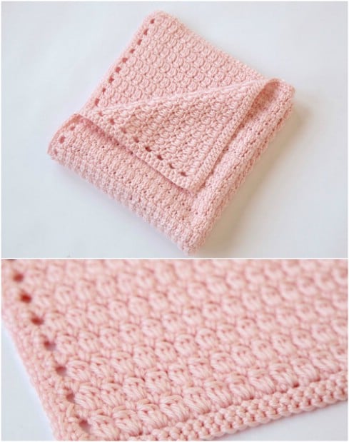 Crochet Baby Blanket – Easiest Blanket Ever!