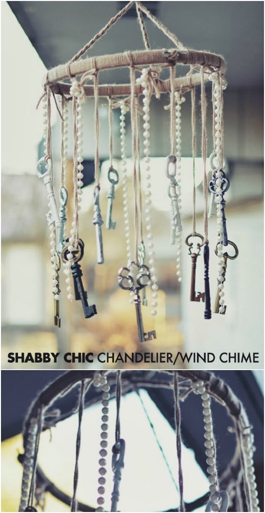 Shabby Chic DIY Wind Chime