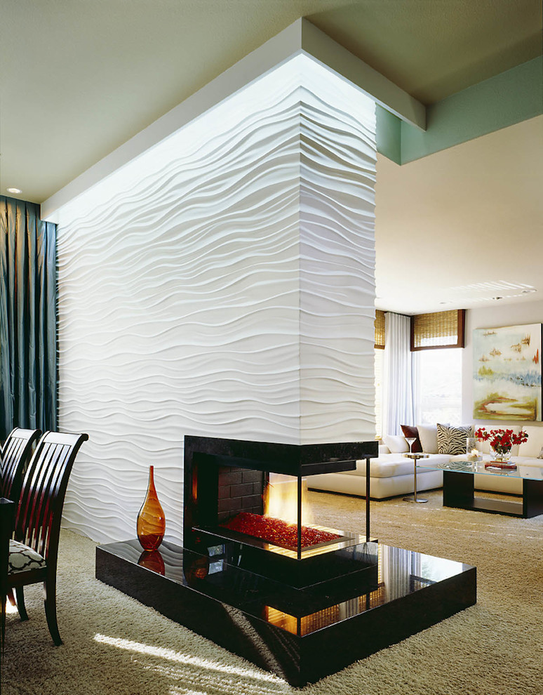 16 Unique Modern Fireplace Design Ideas - Modern Fireplace Walls Design Ideas