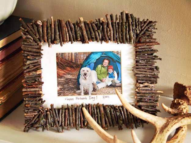 Display Nature Photos With a Twig Frame