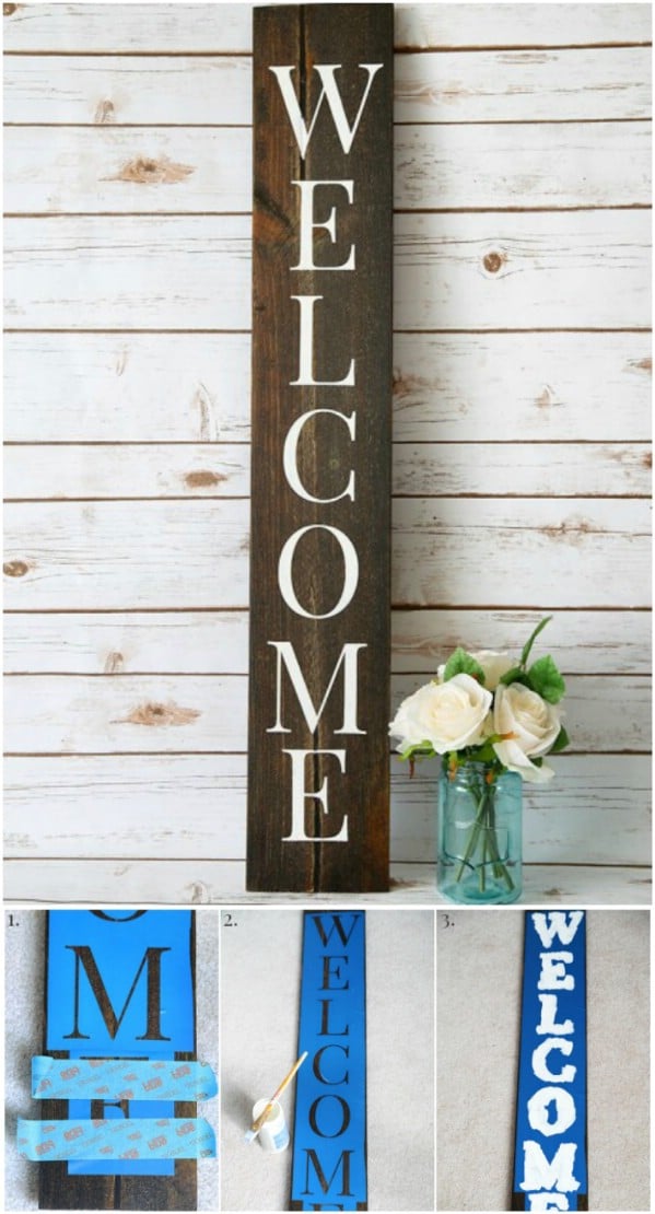 Easy DIY Silhouette Signs
