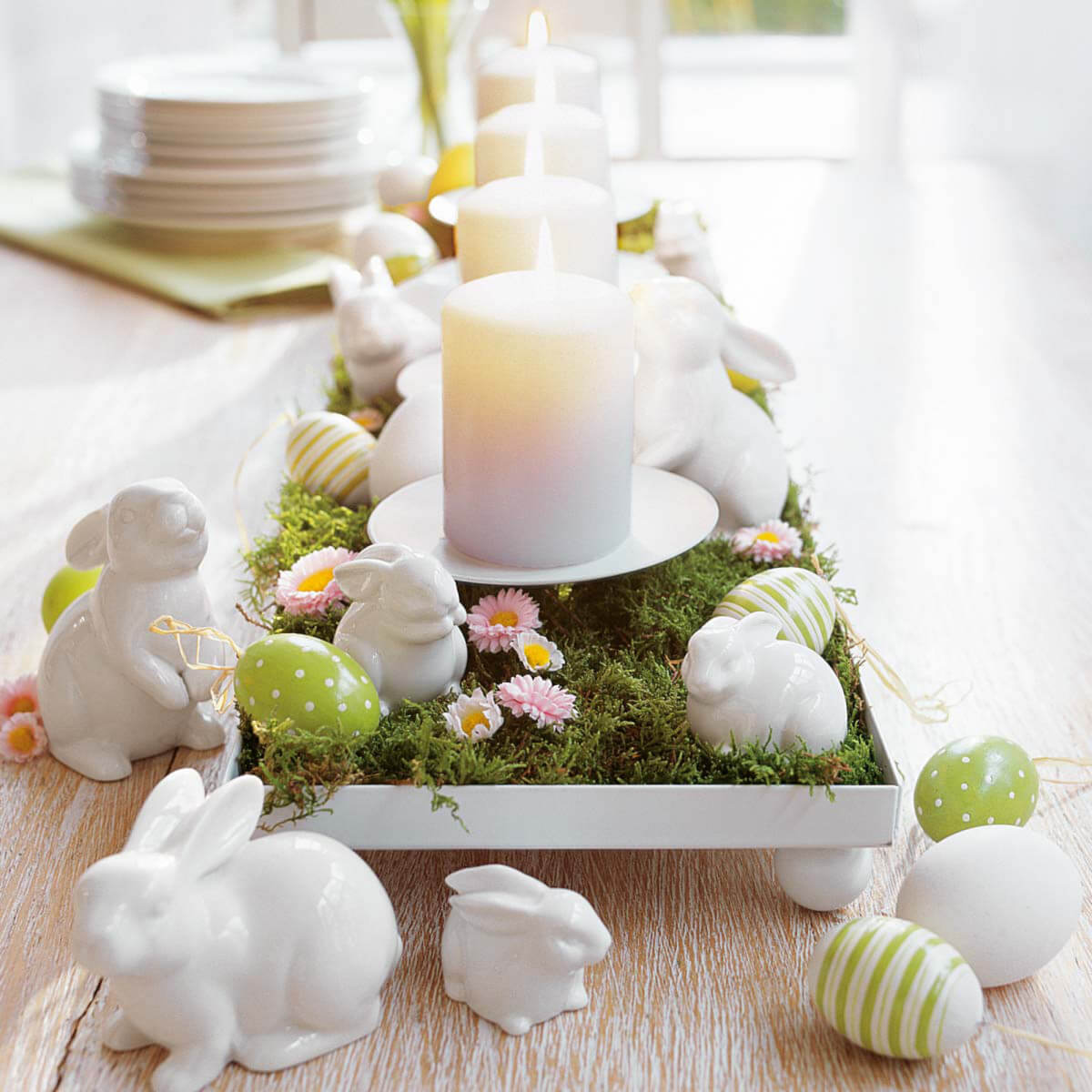 "At The Eater Bunny Hop" Centerpiece