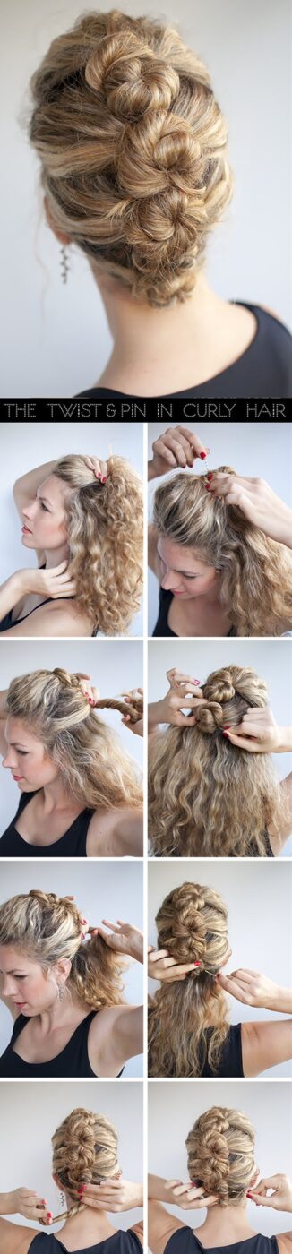15 Five-Minute Hairstyles For Busy Mornings - Quick and Easy Hairstyles, Five-Minute Hairstyles For Busy Mornings, Five-Minute Hairstyles, easy hairstyles