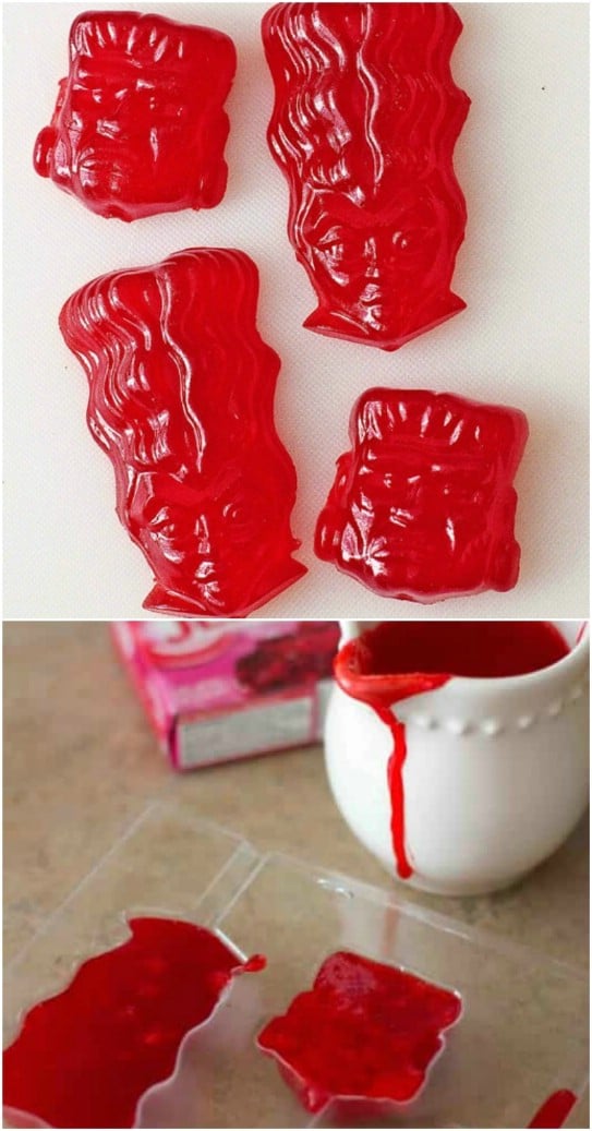 Homemade Frankenstein Gummies