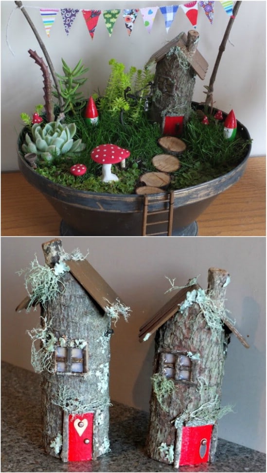 DIY Fairy Tree Houses