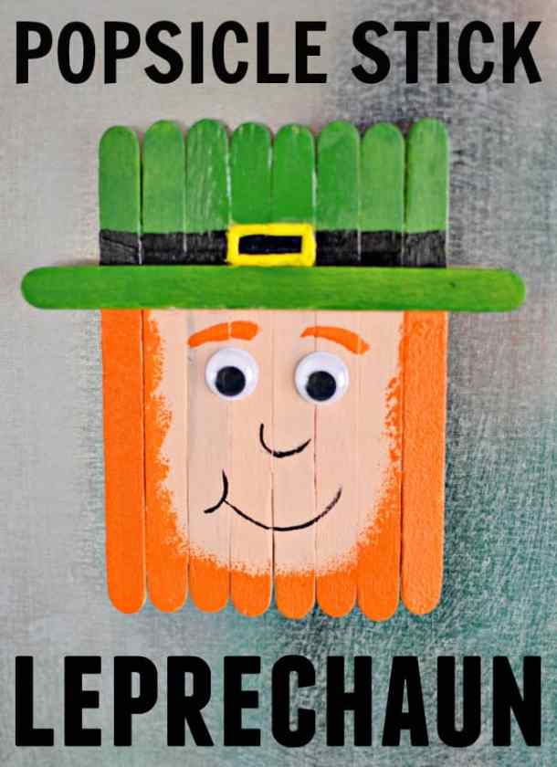 Easy St. Patricks Day Leprechaun Crafts for Kids (Part 2)