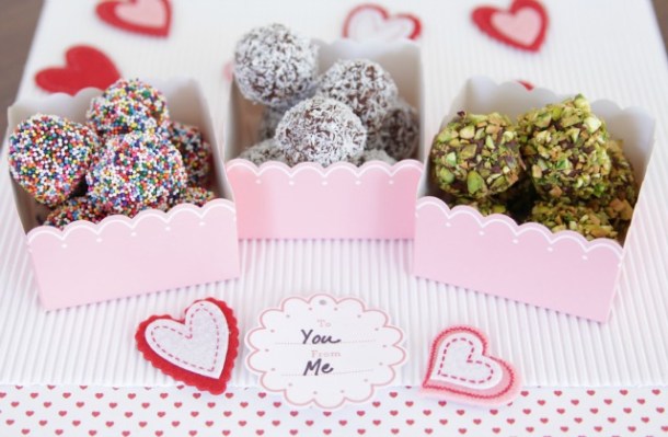 Valentine's Day Prep: 15 DIY Truffle Recipes (Part 1) - Valentine's day recipes, Valentine's day desserts, Truffle Recipes, Truffle Recipe