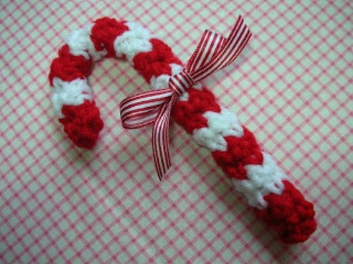 Crochet Candy Canes