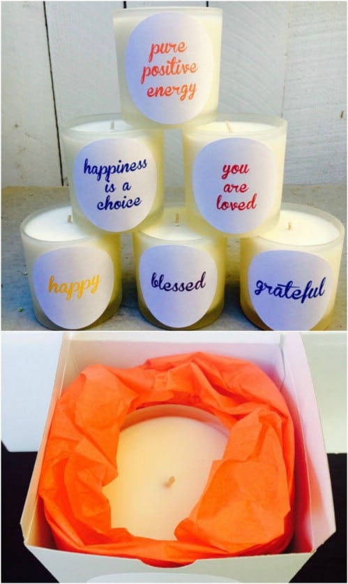 Positive Statement Candles