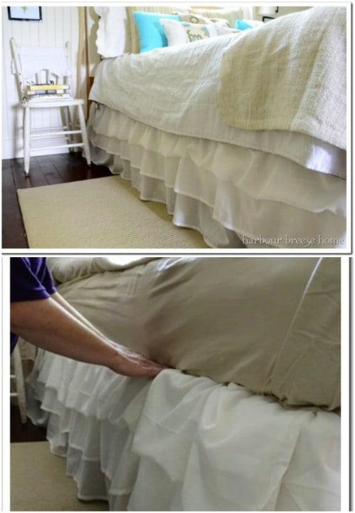 14 Dreamy DIY Vintage Bedding Projects - DIY Vintage Bedding Projects, DIY Rustic Projects, diy pillows, diy pillow, DIY Bedding, diy bed