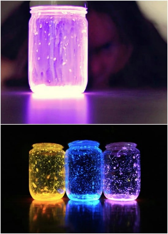 Simple DIY Glow Jar Nightlights