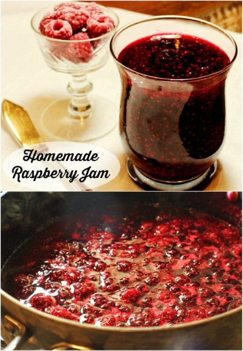 Simple Two Ingredient Raspberry Jam