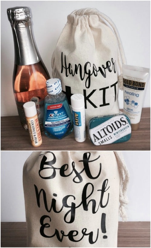 Funny Hangover Kit In A Bag