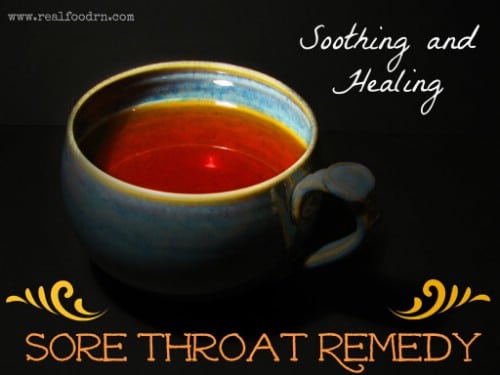 Healing Sore Throat Remedy