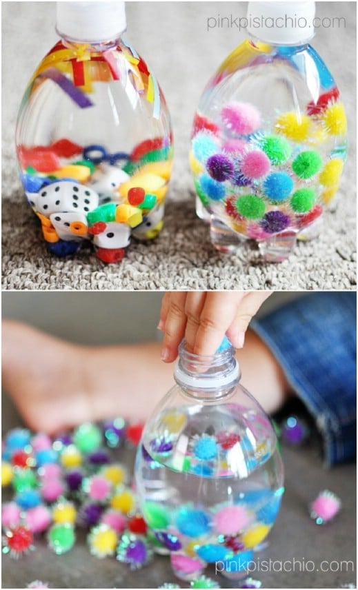 Colorful And Fun Glitter Bottle