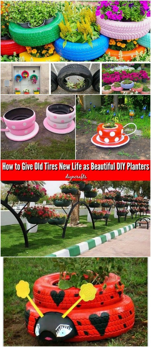 Whimsical DIY Tire Teacup