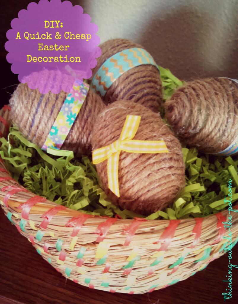 Ball & Twine Easter Egg Basket
