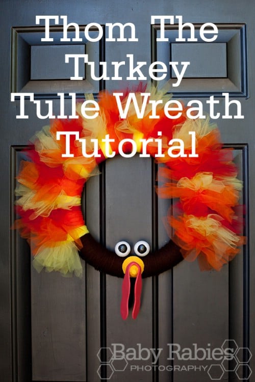 Thom the Turkey Wreath