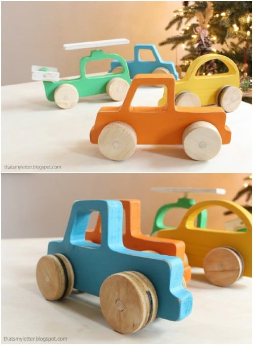 Handmade Wooden Vehicles