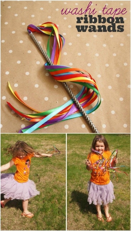 Fast And Easy Ribbon Wands For Babies