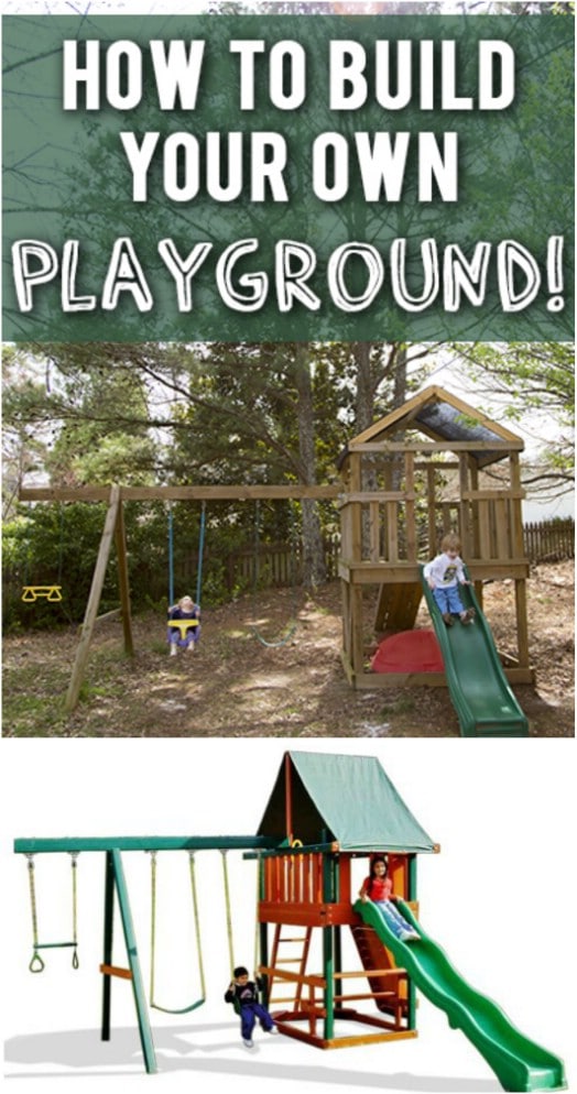 DIY Wooden Playground