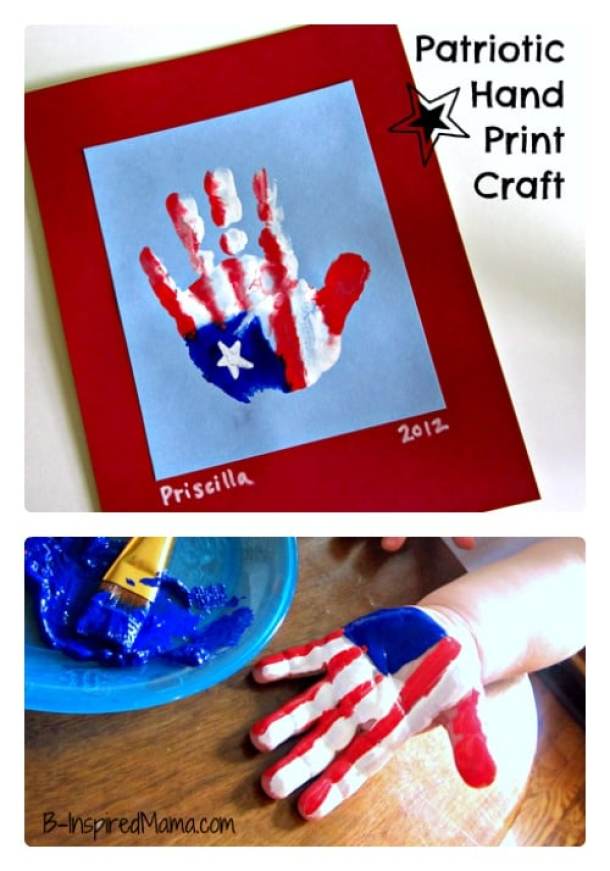 15 Easy 4th Of July Crafts For Kids (Part 1) - 4th of July diy decor, 4th Of July Crafts For Kids, 4th Of July Crafts, 4th of July