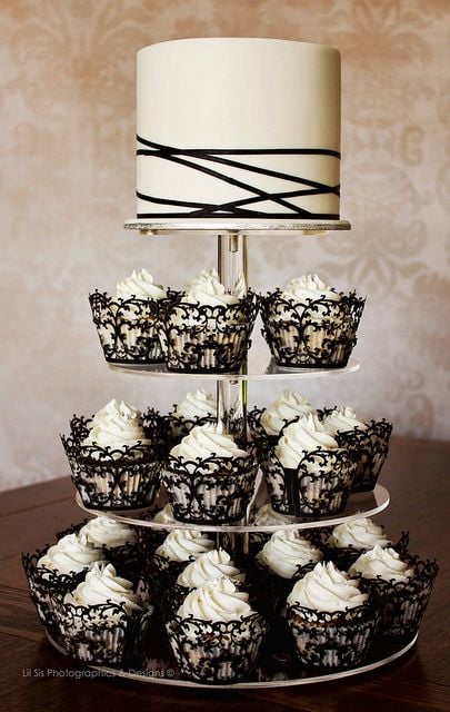 cupcake wedding cakes pictures