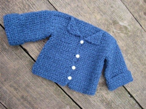 Adorable Crochet Baby Cardigan