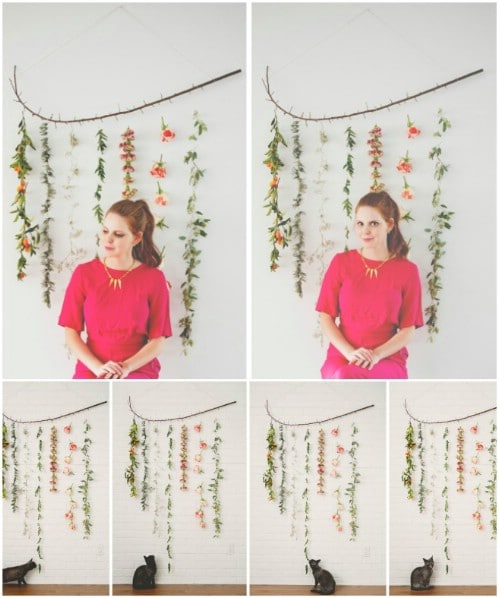 Flower String Wall Hanging