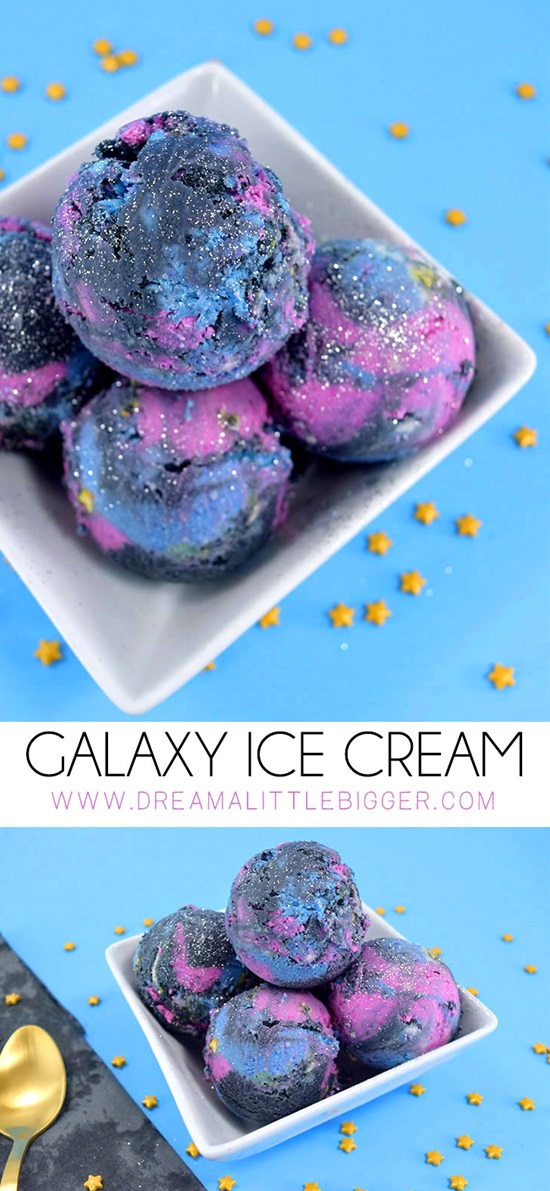 15 Galaxy-Themed Desserts - Galaxy-Themed Desserts, Galaxy Crafts, Galaxy, Desserts
