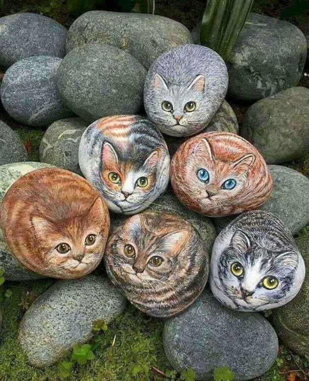 16 Creative DIY Ideas for Making Painted Rocks - rocks, diy rocks, DIY Ideas for Painted Rocks, DIY Ideas for Making Painted Rocks, diy garden