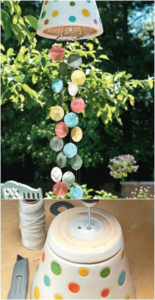Easy DIY Colorful Wind Chime